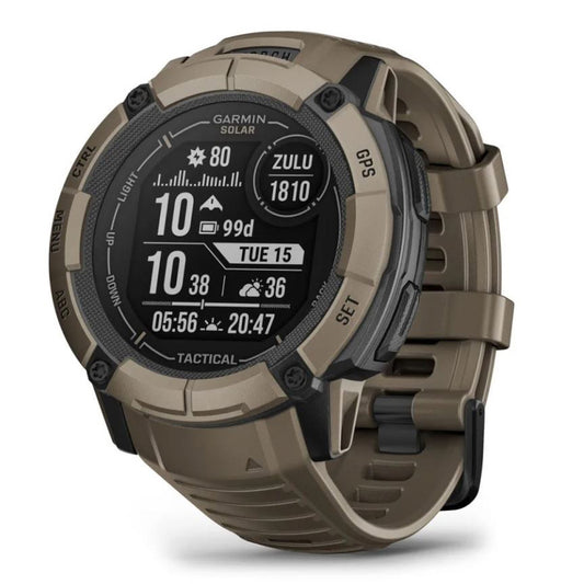 Reloj Garmin Instinct 2X Solar Tactical Edition Marrón 010-02805-02