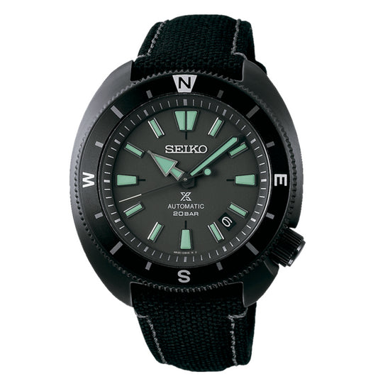 Reloj Seiko Prospex Black Series NightVision Tortuga SRPH99K1