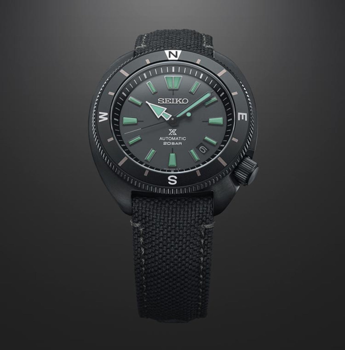 Reloj Seiko Prospex Black Series NightVision Tortuga SRPH99K1