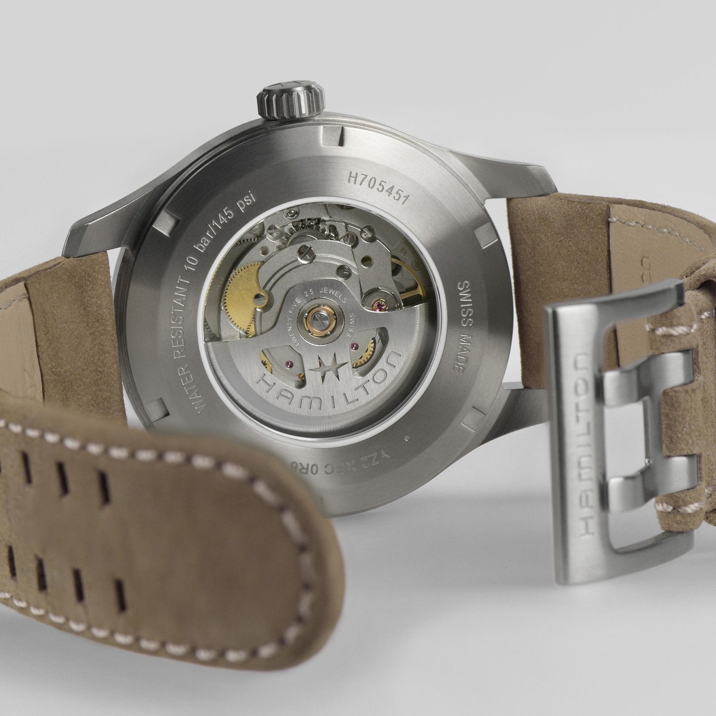 Reloj Hamilton Khaki Field Titanium Auto H70545540