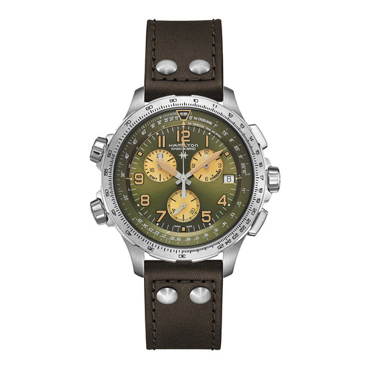 Reloj Hamilton Khaki Aviation X-Wind GMT Chrono Quartz H77932560
