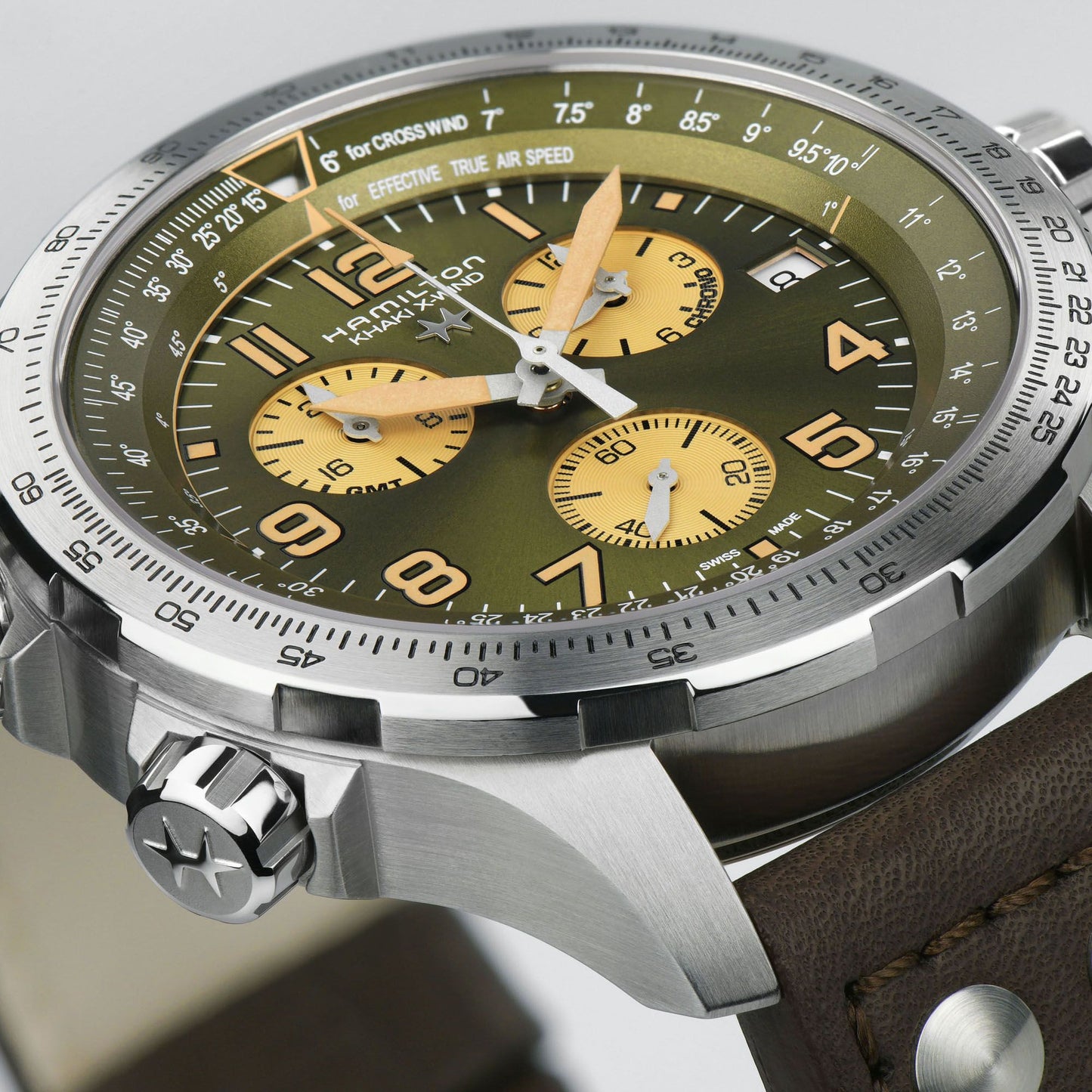 Reloj Hamilton Khaki Aviation X-Wind GMT Chrono Quartz H77932560