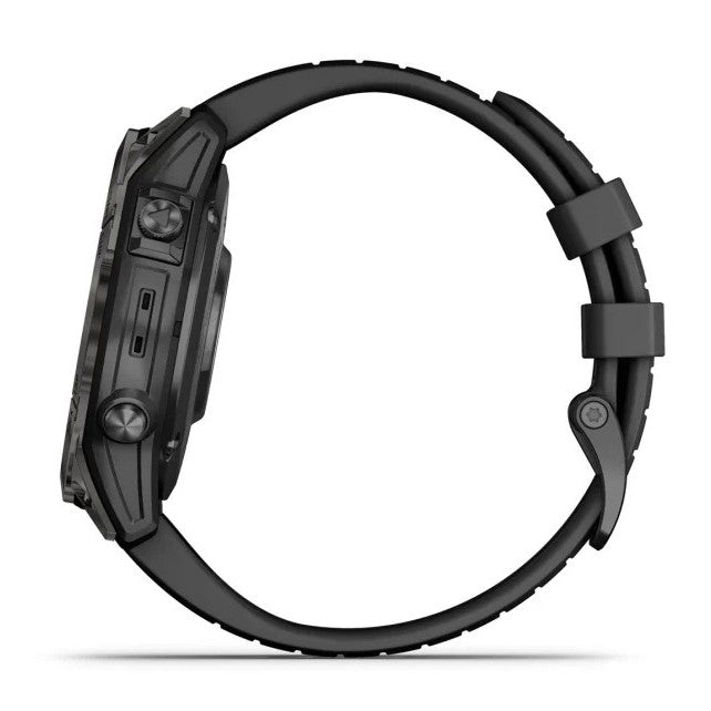 Reloj Garmin epix PRO (Gen 2) Sapphire | 47mm Titanio DLC con correa negra 010-02803-11