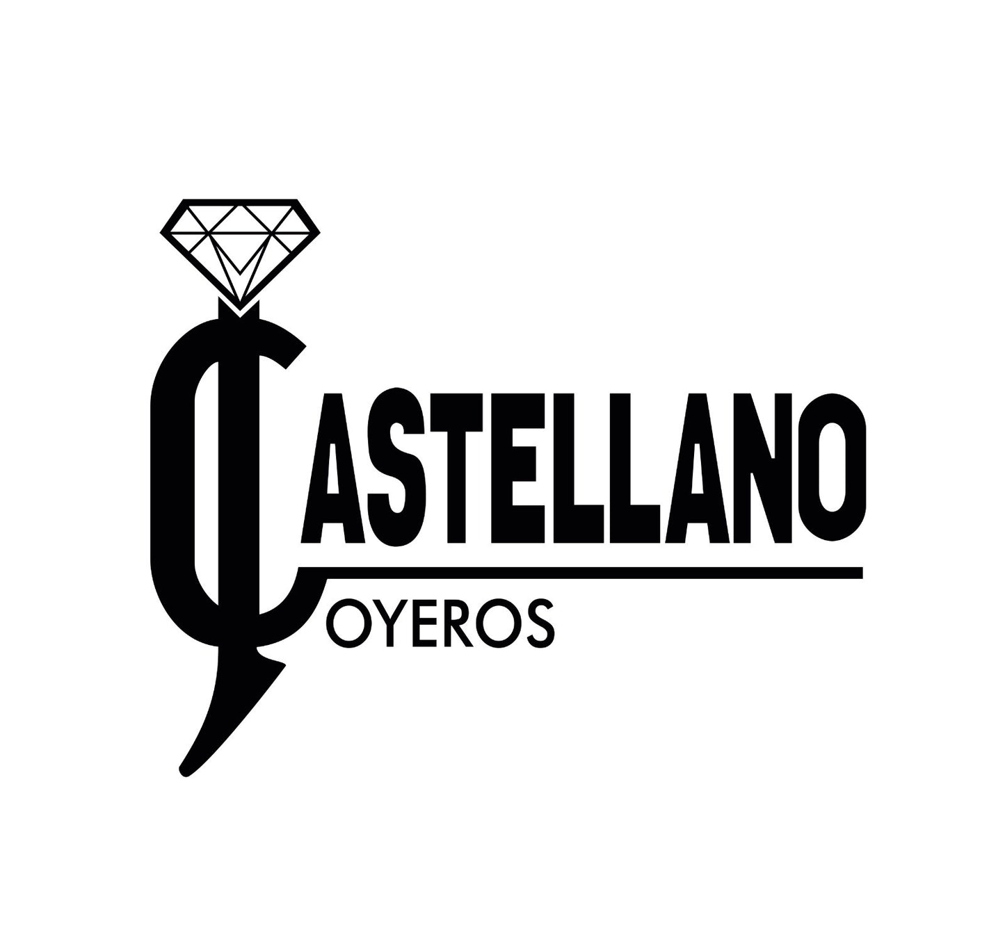 Gargantilla de nylon y Oro Blanco 18k con diamante de 0,10 ct