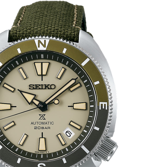 Reloj Seiko Prospex Tierra Tortuga Automático Khaki SRPG13K1