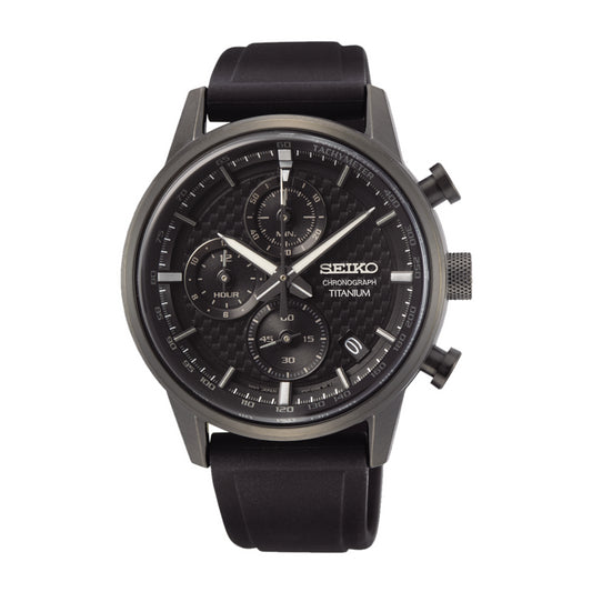 Reloj Seiko Neo Sports Crono IP Negro SSB393P1