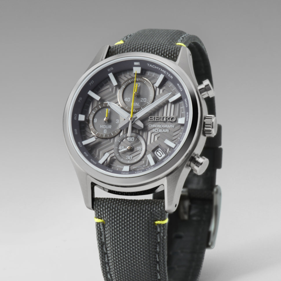 Reloj Seiko Neo Sports Crono Gris SSB423P1