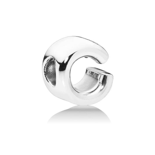 Charm Pandora en plata de ley Letra C 797457