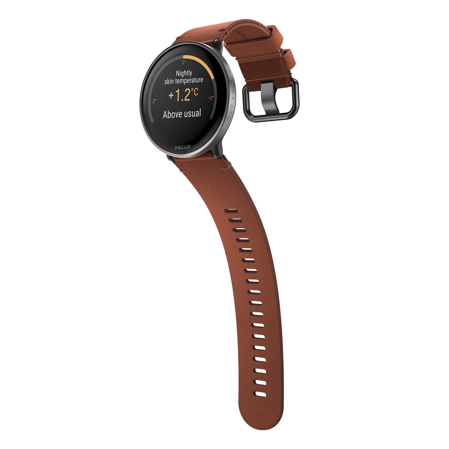 Reloj Polar Ignite 3 Titanium S/L Cuero y Silicona 900110028