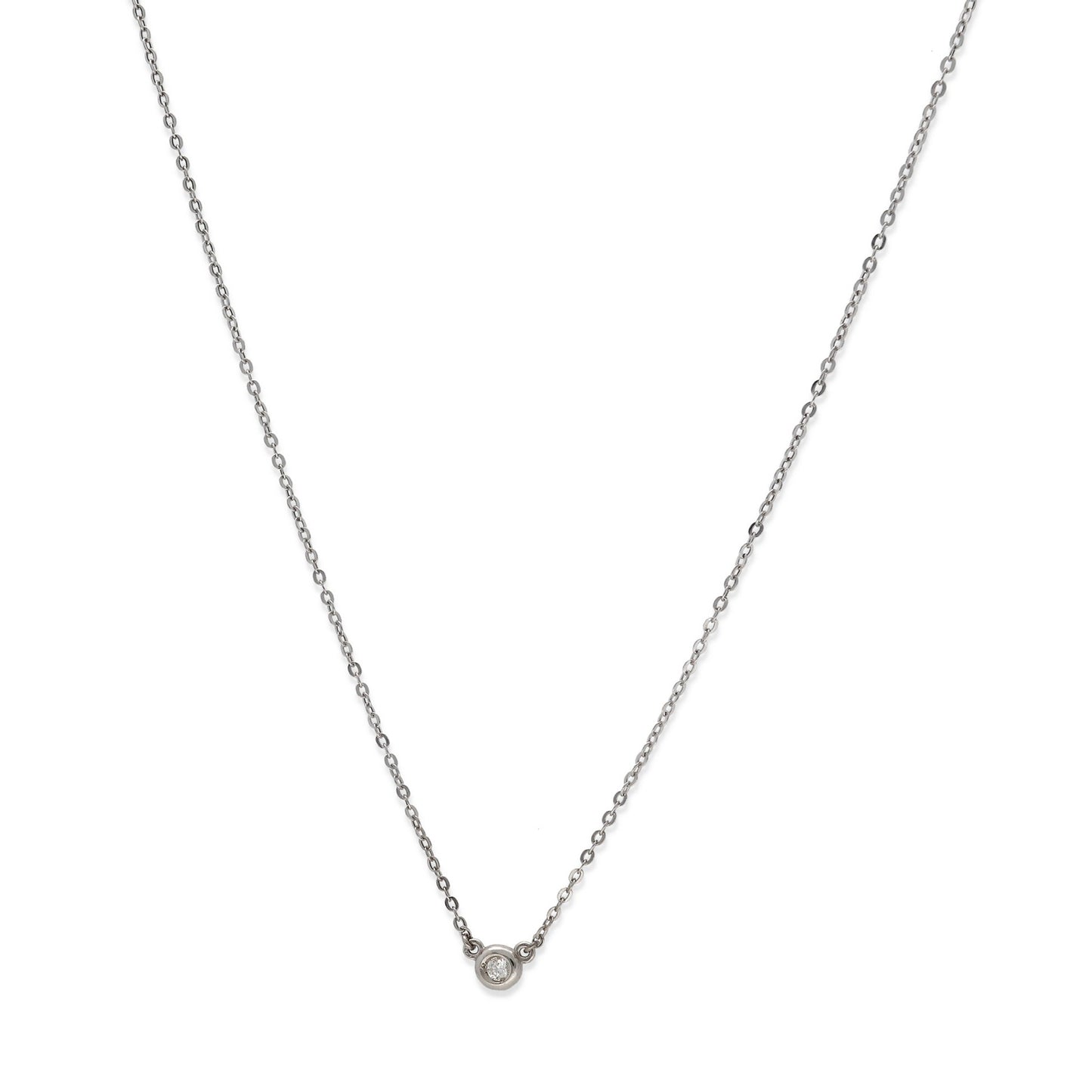 Collar Cloe de Oro 18K y Diamante
