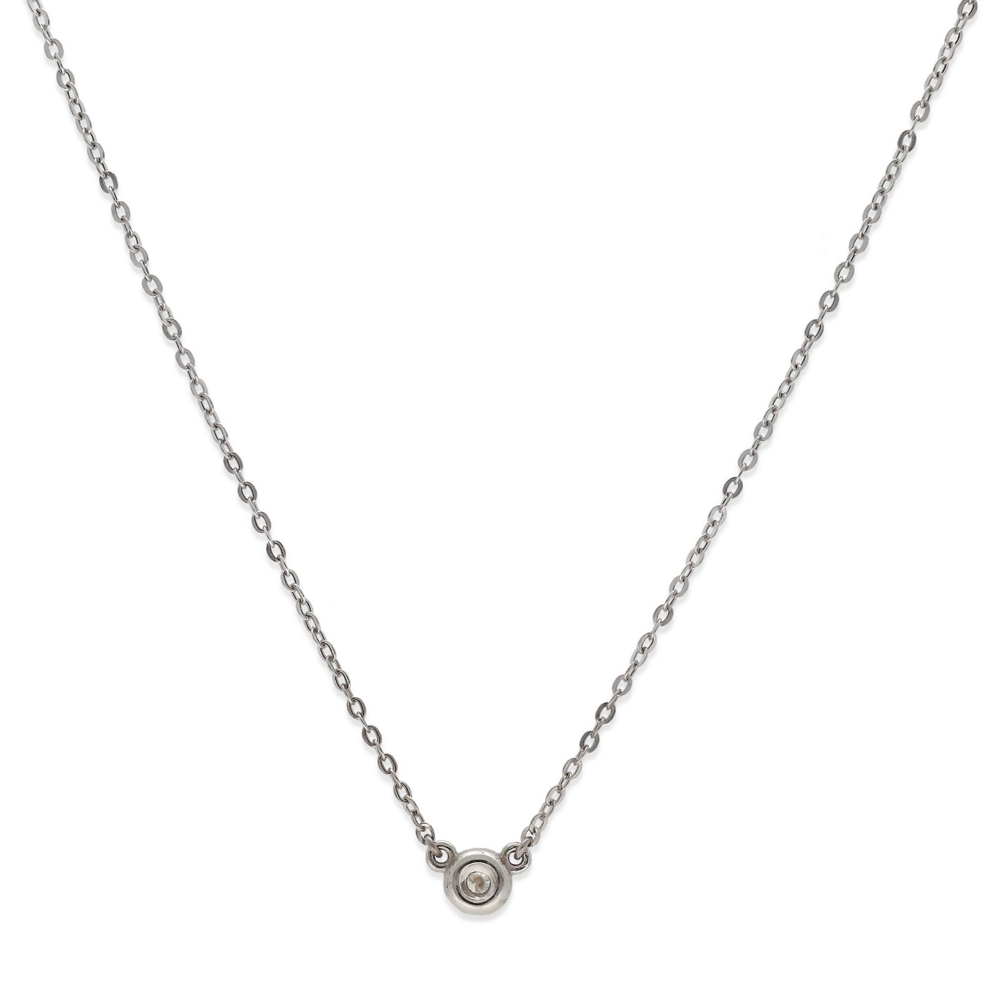 Collar Cloe de Oro 18K y Diamante