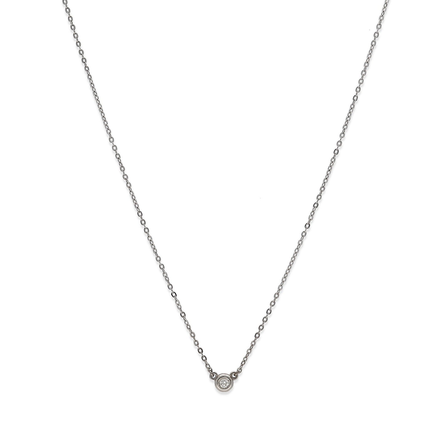 Collar Cloe de Oro 18K y Diamante