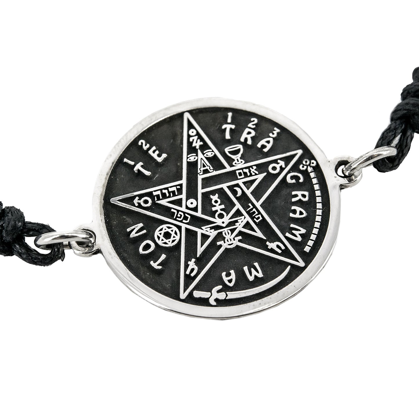 Pulsera Tetragrámaton en Plata de Ley 925