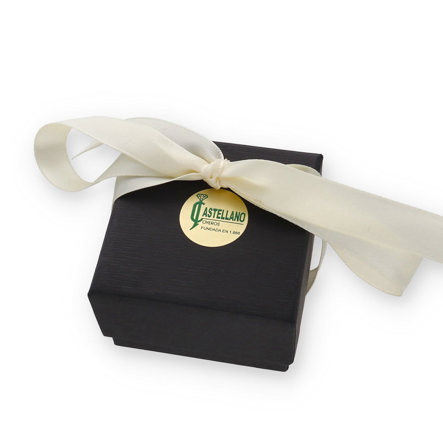 Piercing de Oro 18k Diseño de Cruz en Bolitas