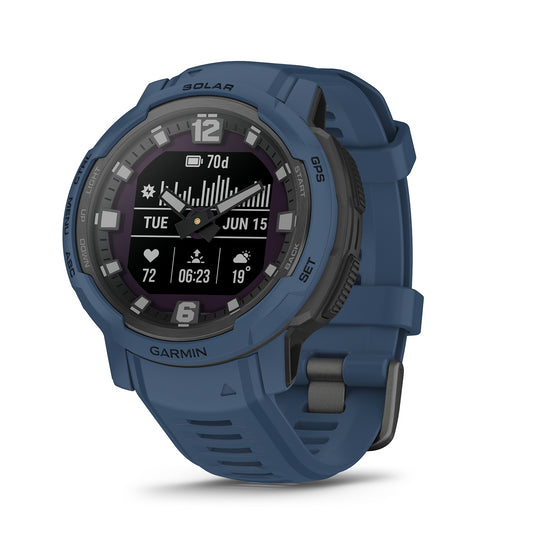 Reloj Garmin Instinct Crossover Solar Azul 010-02730-02