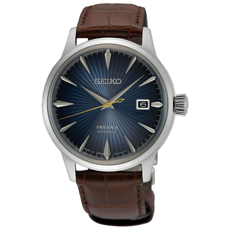 Reloj Seiko Presage Cocktail Time Automático SRPK15J1 4R35 Midnight Blue Moon