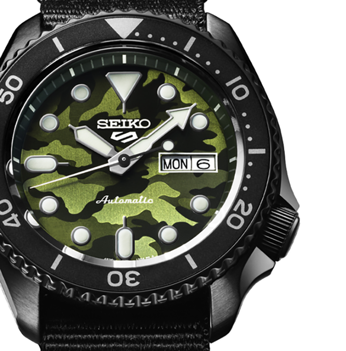 Reloj Seiko 5 Sports SKX Street Style Camuflaje SRPJ37K1
