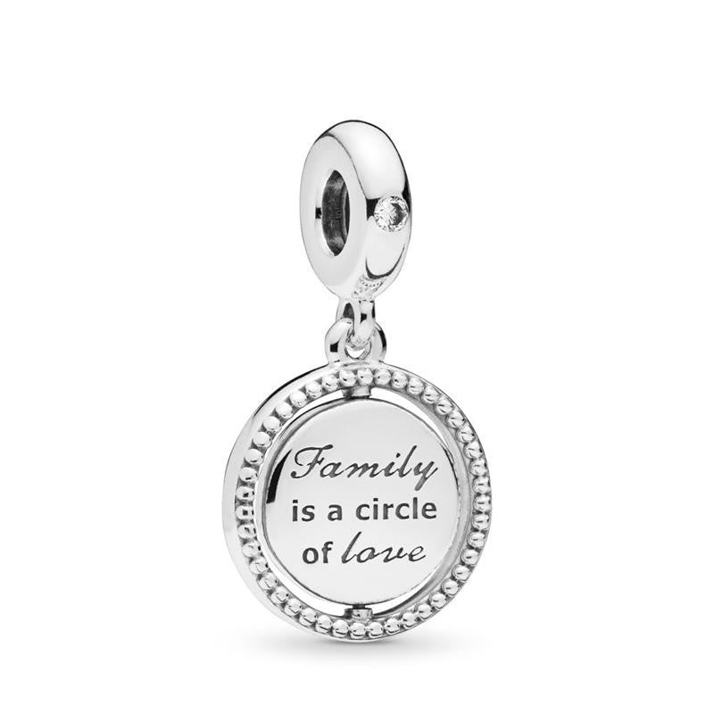 Charm colgante Árbol de la vida giratorio 797786CZ
