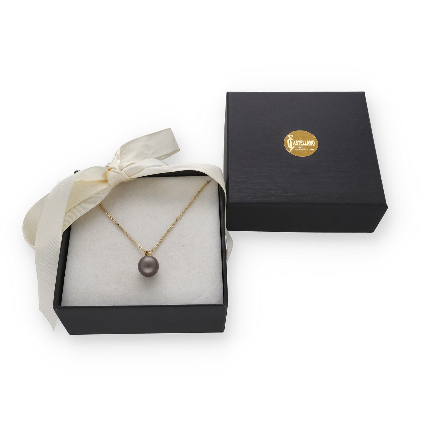 Collar con Colgante Silvane de Oro 18k y Perla de Tahití