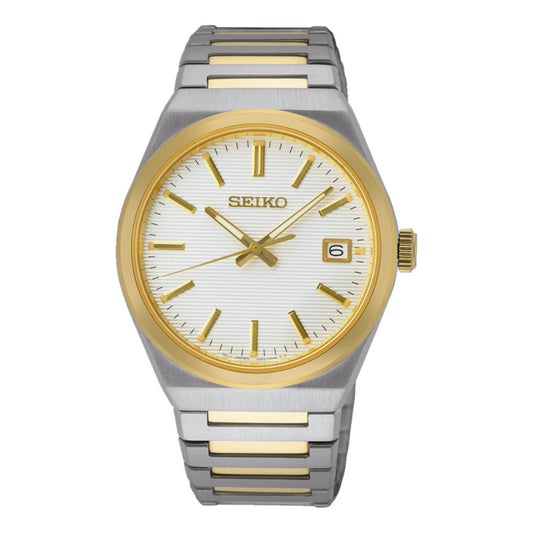 Reloj Seiko Neo Classic 3 Agujas C. Zafiro Bicolor SUR558P1
