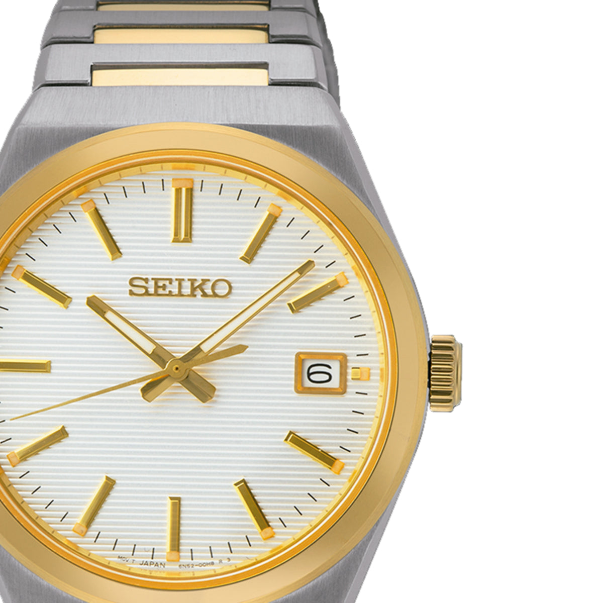 Reloj Seiko Neo Classic 3 Agujas C. Zafiro Bicolor SUR558P1