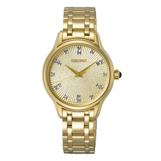 Reloj Seiko Ladies Cuarzo 12 diamantes SRZ552P1