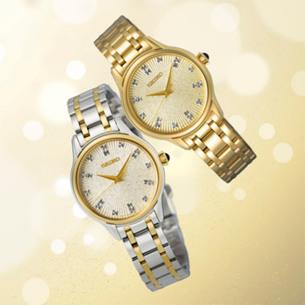 Reloj Seiko Ladies Cuarzo 12 diamantes SRZ550P1