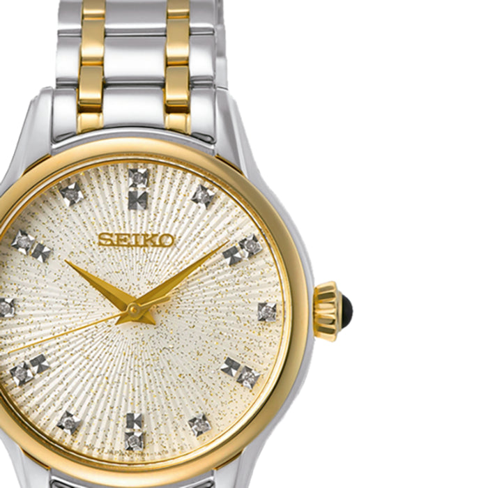 Reloj Seiko Ladies Cuarzo 12 diamantes SRZ550P1