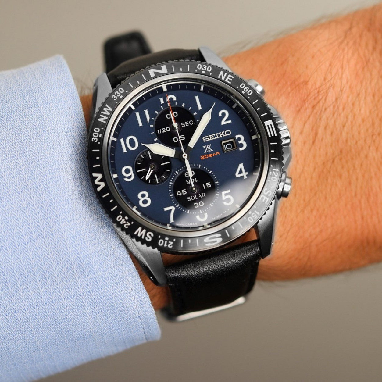 Reloj Seiko Prospex Tierra Crono Solar SSC737P1