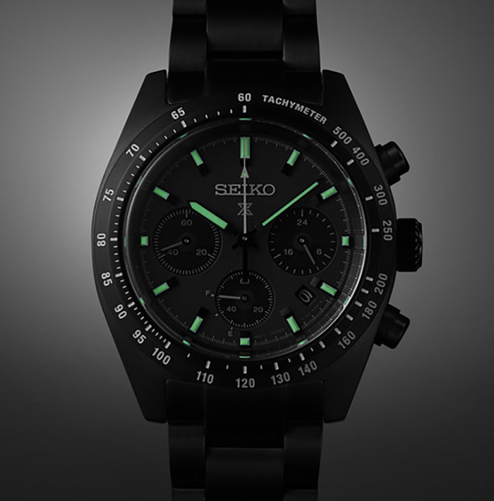 Reloj Seiko Prospex Speedtimer Black Series SSC917P1