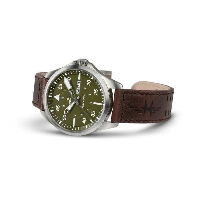 Reloj Hamilton Khaki Aviation Pilot Day Date Auto H64635560