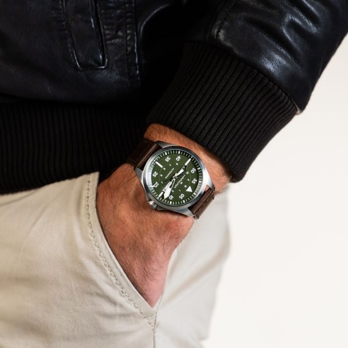 Reloj Hamilton Khaki Aviation Pilot Day Date Auto H64635560