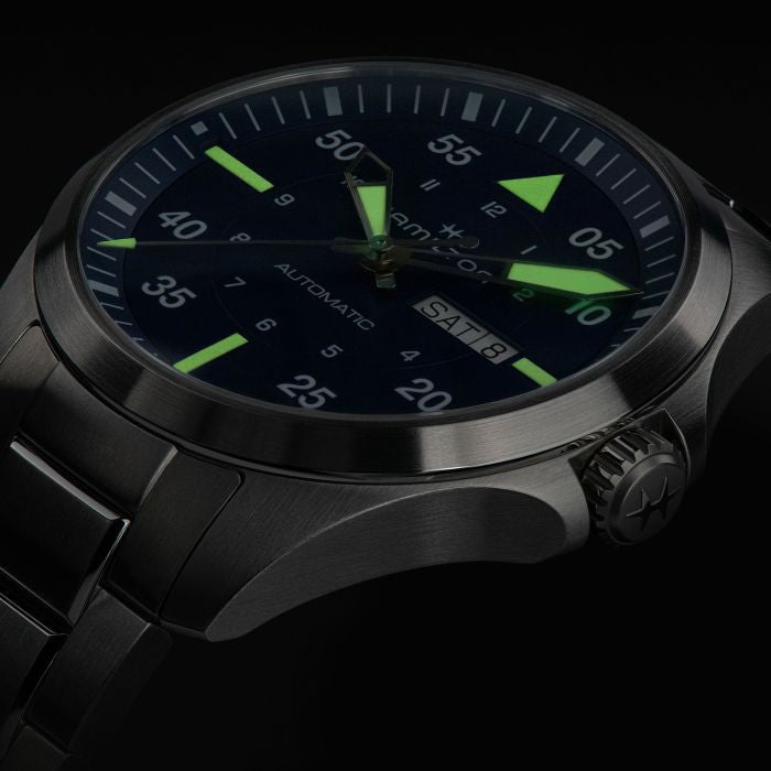 Reloj Hamilton Khaki Aviation Pilot Day Date Auto H64635140