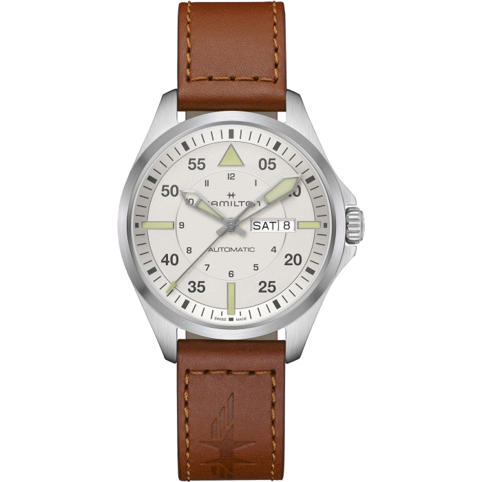 Reloj Hamilton Khaki Aviation Pilot Day Date Auto H64635550