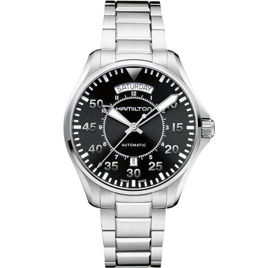Reloj Hamilton Khaki Aviation Pilot Day Date Auto H64615135