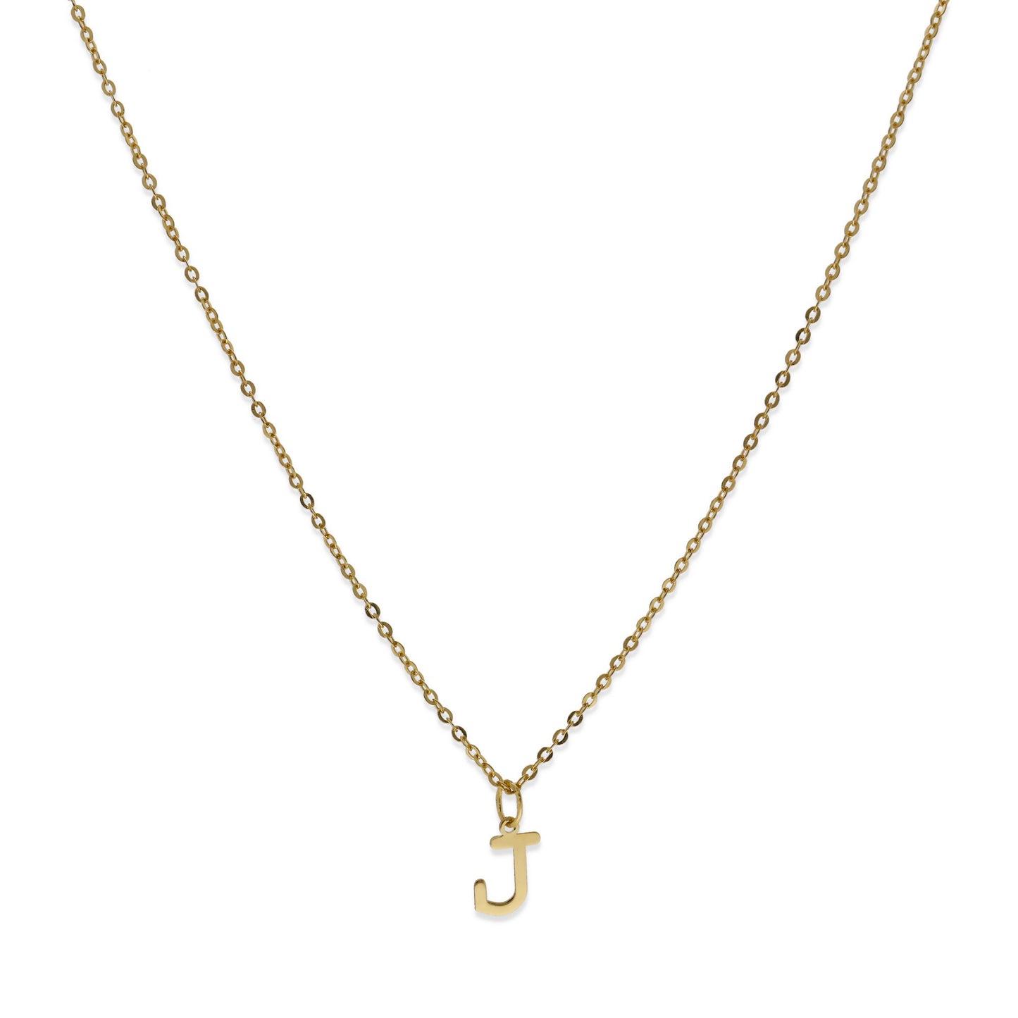 Colgante Inicial en Oro 18K Modelo Jolly