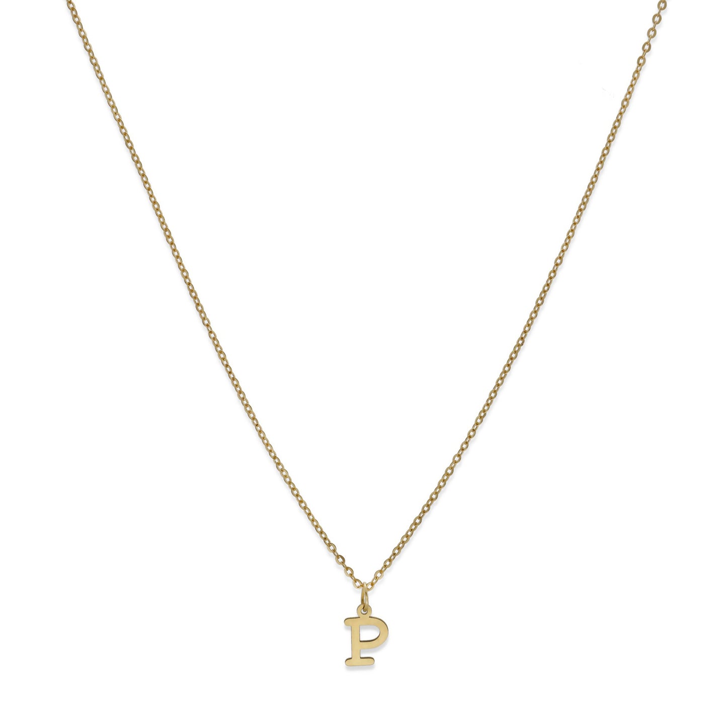 Colgante Inicial en Oro 18K Modelo Jolly