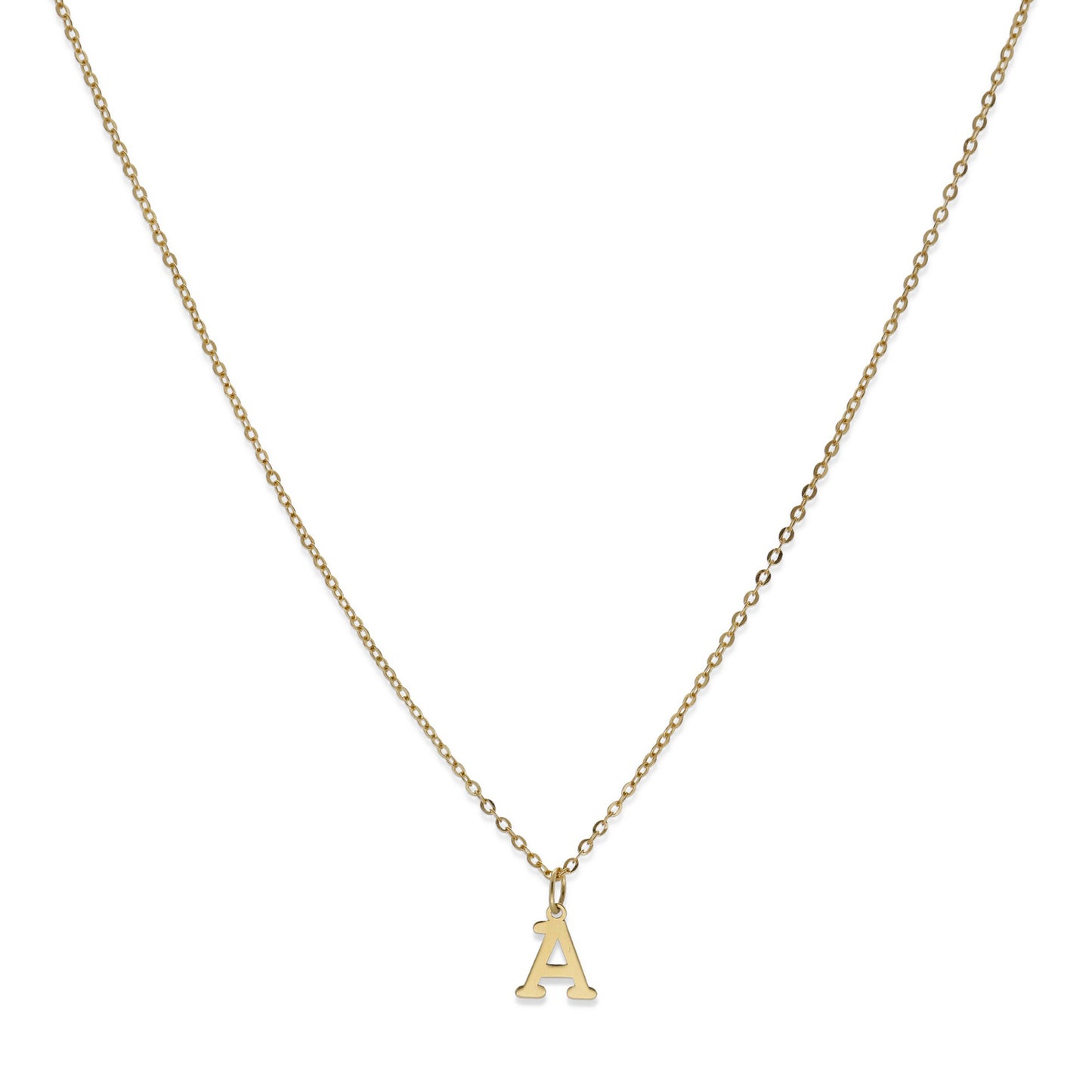 Colgante Inicial en Oro 18K Modelo Jolly