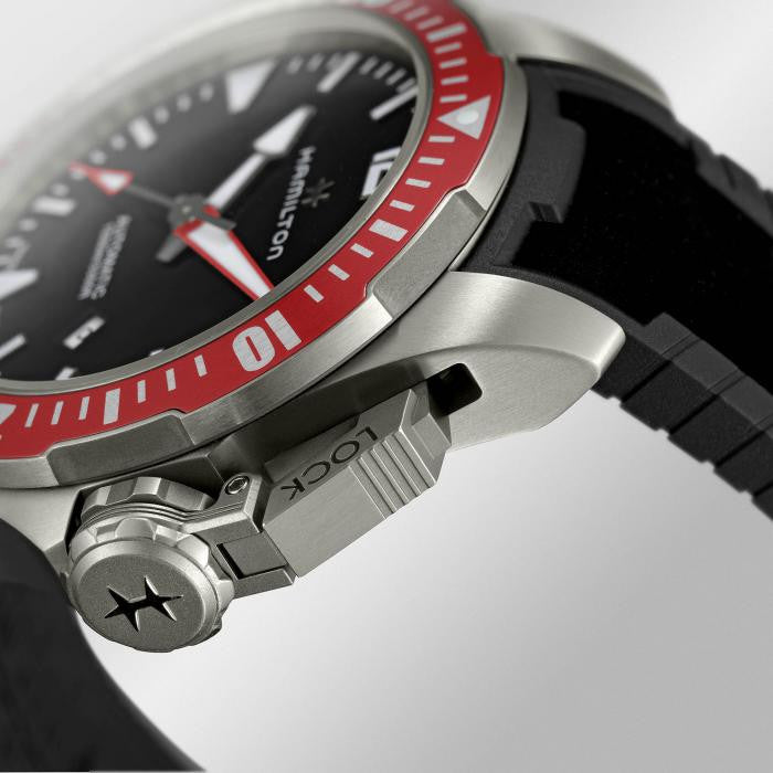 Reloj Hamilton Khaki Navy Frogman Titanium Auto H77805335
