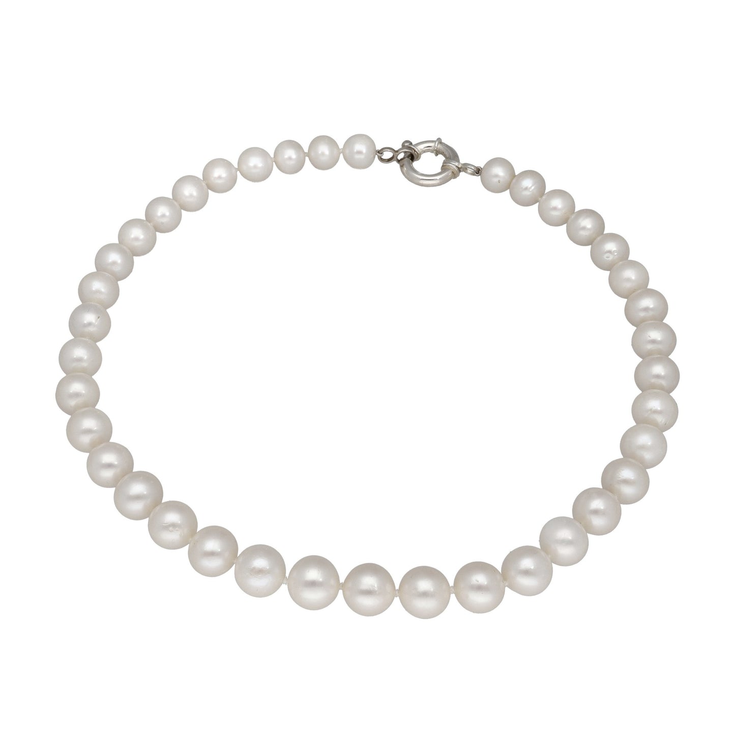 Collar de Perlas Freshwaters y Cierre de Plata de Ley 925 Modelo Elisabeth