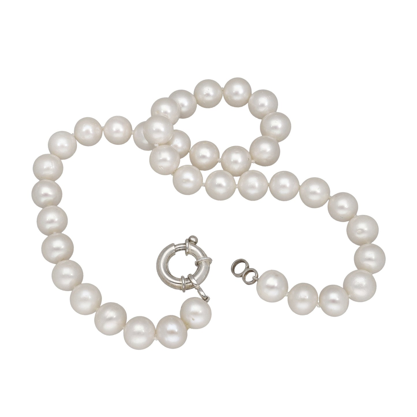 Collar de Perlas Freshwaters y Cierre de Plata de Ley 925 Modelo Elisabeth