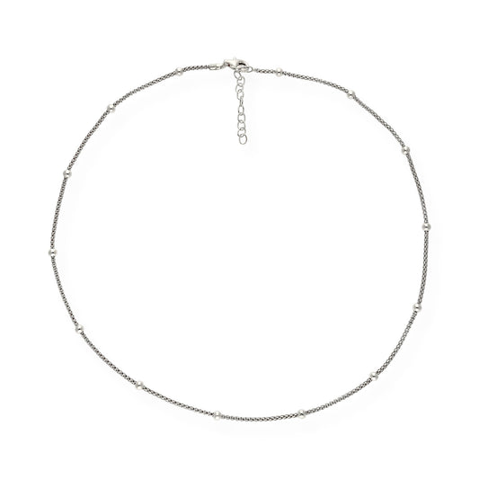 Gargantilla de Bolitas en Plata de Ley 925