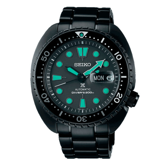 Reloj Seiko Prospex Black Series Diver Tortuga SRPK43K1