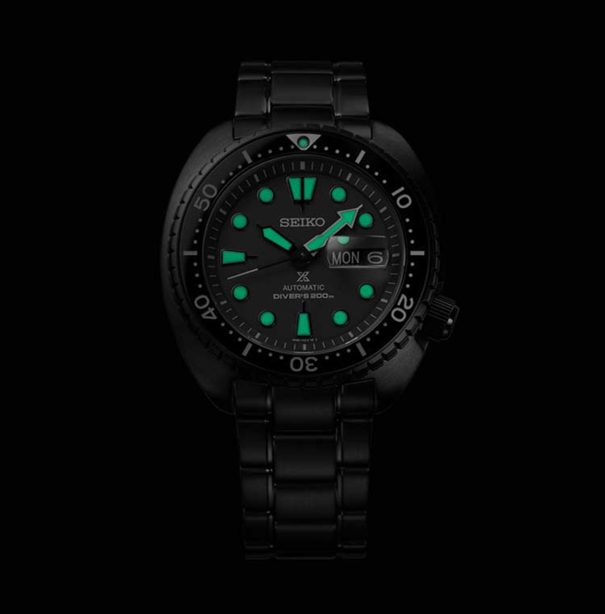 Reloj Seiko Prospex Black Series Diver Tortuga SRPK43K1