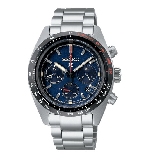 Reloj Seiko Prospex Speedtimer Crono Solar Azul SSC815P1