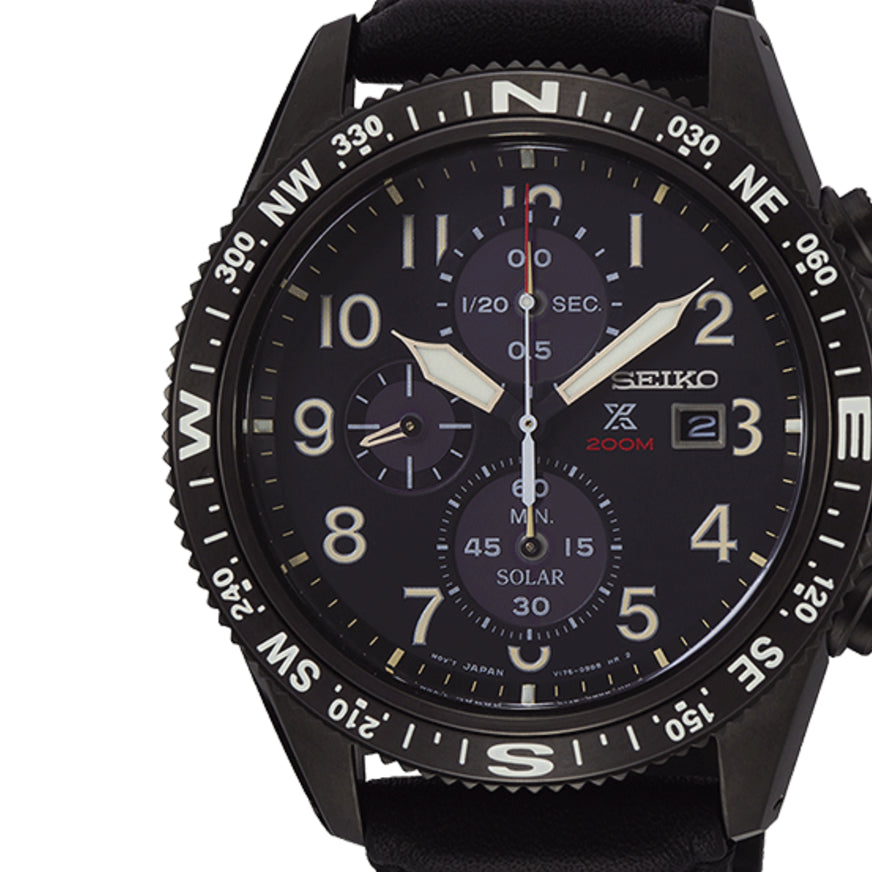 Reloj Seiko Prospex Tierra Crono Solar SSC707P1