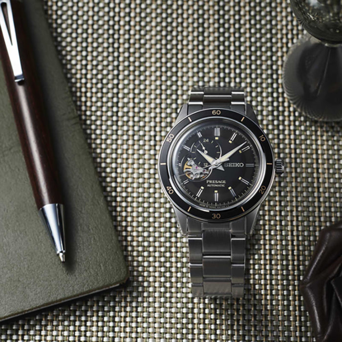 Reloj Seiko Presage Style 60's Skeleton SSA425J1