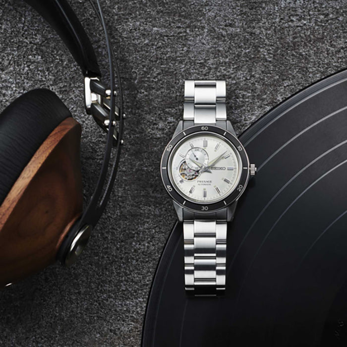 Reloj Seiko Presage Style 60's Skeleton SSA423J1