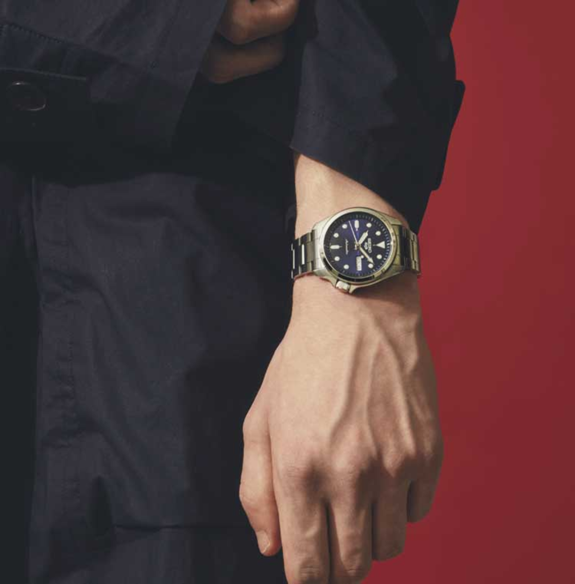 Reloj Seiko 5 Sports Style Solid Boy SRPE53K1