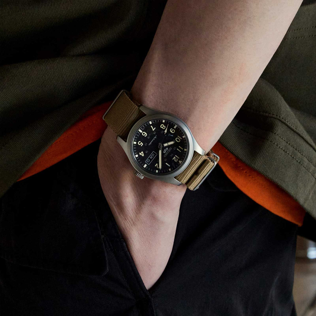 Reloj Seiko 5 Sports Field Military SRPG35K1